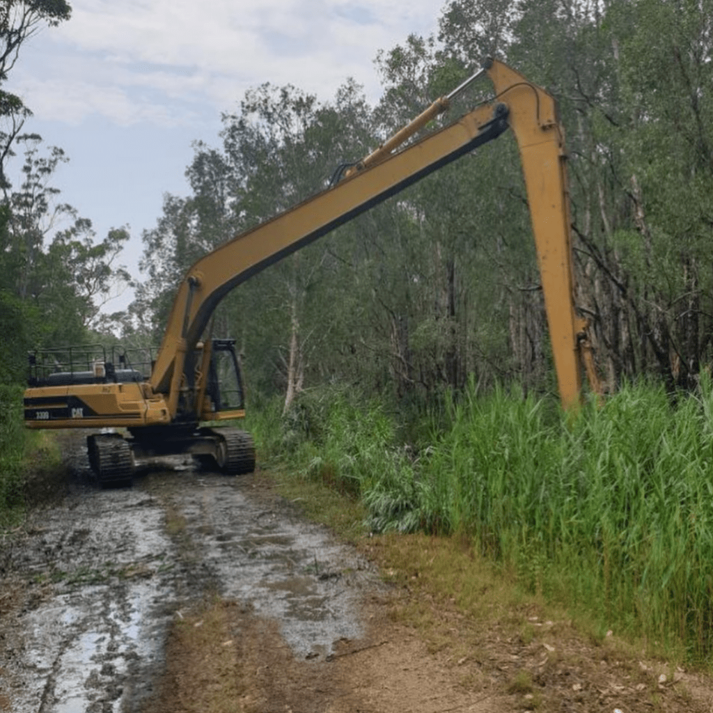 The Excavation Specialists - Long Reach Excavator